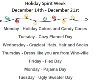 Featured image of article: Spirit Week – Holiday Edition