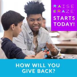Featured image of article: Raise Craze Fundraiser –  Donate Today!
